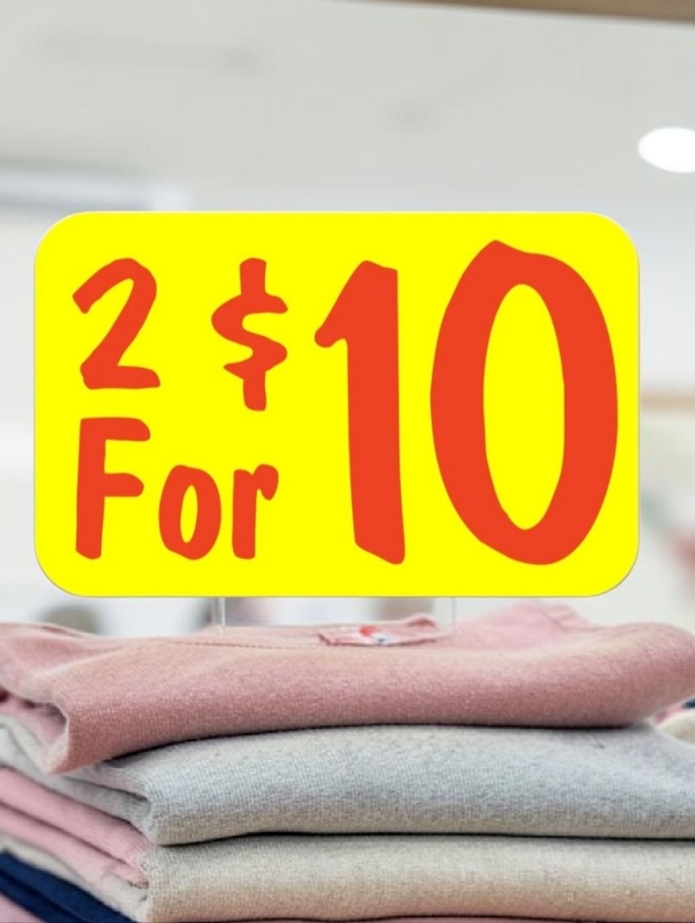 All Items With🦜 Are 2 For $10.